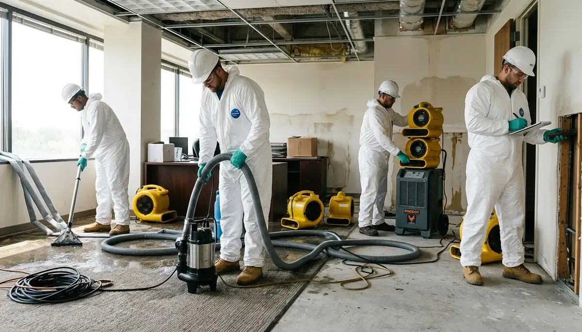 Emergency water damage restoration team in High Point, NC helping homes recover fast