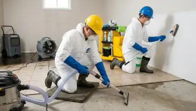 Sewer backup cleanup crew serving High Point, NC with 24/7 water damage response