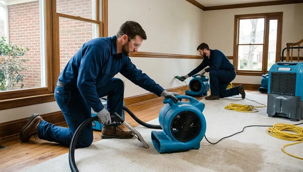 Water damage restoration service in High Point, NC for homes and businesses