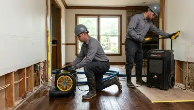 Water damage restoration team in High Point, NC serving homes and businesses