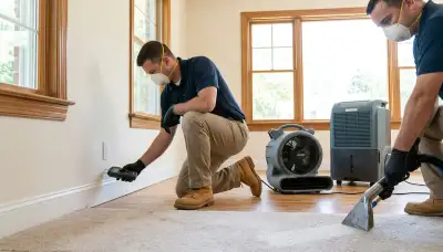 Water damage restoration team serving High Point, NC with fast cleanup and drying services