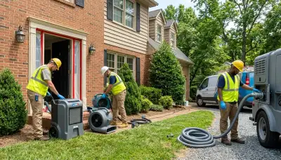 Water damage restoration services in High Point, NC by local water damage experts