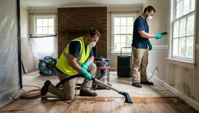 Water damage restoration team serving High Point, NC with professional cleanup and drying services